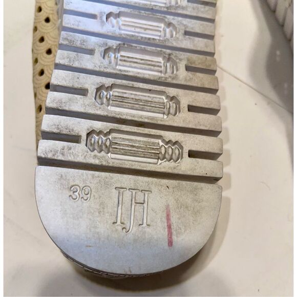 Ilse Jacobson flats Beige Shoe 39 US 8.5 - 9 Perforated Rubber Sole‎ platform - Picture 9 of 9